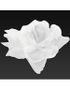 24 stk Hvite Blomster med Selvklebende Teip