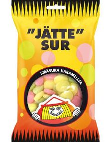 Dunder Mix / ʺJätteʺ Sur - Surt Sukkertøy 65 cm