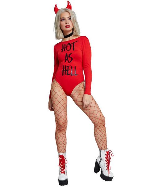 Hot as Hell - Kostyme til Dame