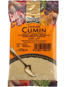 Ground Cumin - Malt Spisskummen - NATCO 100 gram (Italia)