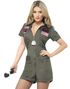 Lisensiert Top Gun Aviator Kostyme til Dame