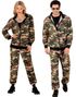 Unisex Kamuflasje/Militær Grilldress til Voksen - X-Large