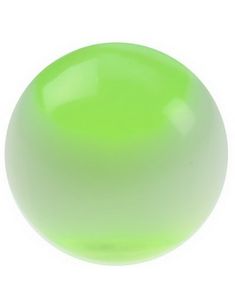 Green and White Akrylkule