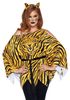 Tiger Poncho Sett til Dame - OneSize