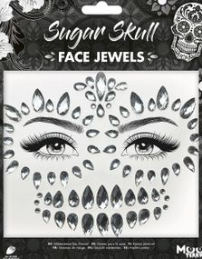 Sugar Skull Ansiktsstener / Smykker