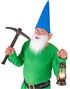 Blå Julealv Sett - Hatt med Ører og Skjegg