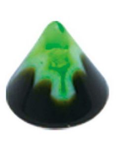 Green Smash Point - 4 mm Akrylkule til 1,2 mm stang