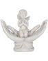 Raised to Heaven - Engel i Beskyttende Hender Figur 11 cm