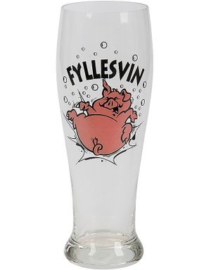 Fyllesvin Ølglass
