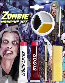 Zombie Sminkesett 6 Deler