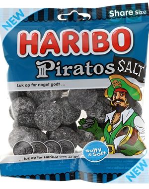 Haribo Piratos Salt 70 g