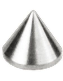 Metallic Point - Stål Dermal Anchor Kule