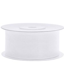 HVITT Chiffonbånd 25 meter x 38 mm