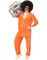80-talls Orange Grilldress i Velur