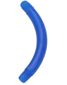 Banan Blå - 1,6 mm tykk x 8 mm lang Bioplast Stang