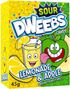 Dweebs Sour Candy - Knasende Godteri med Lemonade og Eplesmak 45 gram