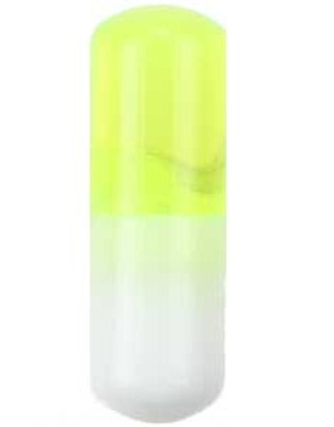 Pille Gul - 5x14 mm Akrylkule til 1,6 mm stang