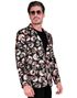 UV Glow Skullparty Blazer til Mann