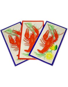 20 stk Servietter 33x40 cm - Krepsefest