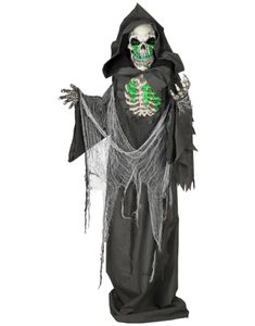 Mannen med Ljåen - Animert Halloween Figur 162 cm