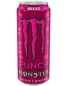 Monster Energy Punch Mixxd 500 ml Energidrikk (UK Import)