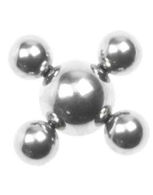 Chrome Ball - 5 mm Stålkule til 1,6 mm Stang