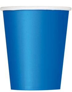 14 stk Royal Blå Pappkrus 270 ml