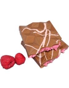 1782777600_1Sweet Gate Håndlaget Dubai Sjokolade med Bringebær 80 gram