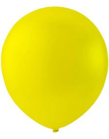 100 stk 23 cm MEGAPACK - Gule Ballonger