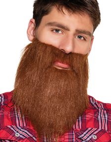 Brunt Hipster / Cowboyskjegg