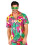 Tropisk Rosa Hawaii Skjorte - S/M