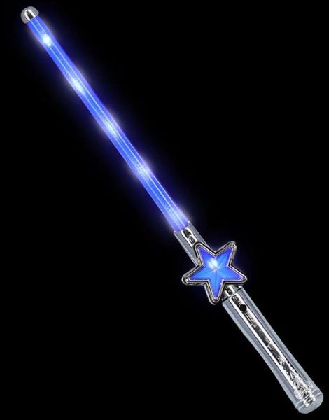 Star Space Sverd med Blått Lys - 40 cm