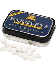 Barkleys Liquorice Pellets Mint Coated - Intense Små Lakrisdrops med Mintlag