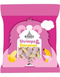 Shrimps and Bananas - Bonds of London 50 gram (UK)
