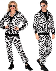 80 Talls Zebra Grilldress til Voksen