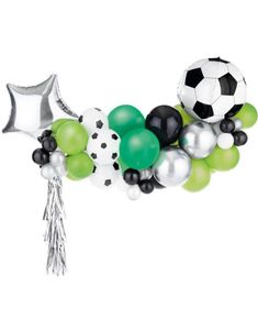 Fotball Ballongoppheng Sett i 76 Deler - 150x126 cm