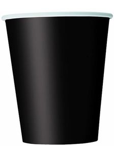 14 stk Svarte Pappkrus 270 ml