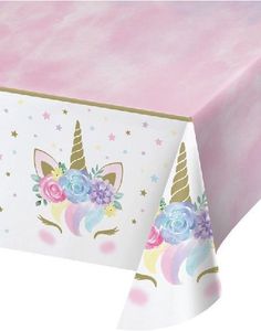 Plastduk 137x259 cm - Unicorn Baby