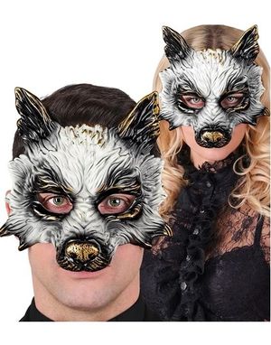 Ulvemaske i Hard Plast