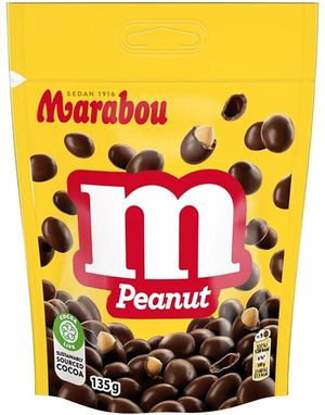 Marabou M's Peanøtt 135 gram