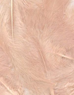 8 gram Dusty Rose Dekorative Fjær 6-12 cm