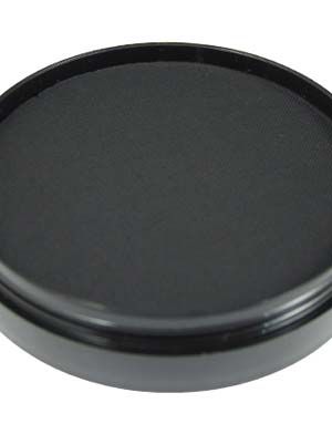 Black - Paradise Makeup AQ Professional Size 40 gr - Mehron Ansikt og Kroppssminke
