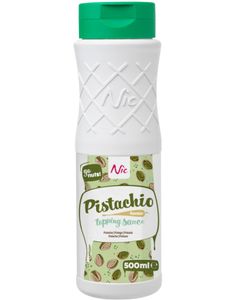 NIC Creamy Pistachio Topping Sauce - Pistasj Iskrem/Dessert Topping 500 ml