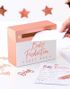 Babyshower Gjettelek med 20 Kort og Kasse - Twinkle