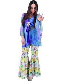Flower Lady - Hippiekostyme
