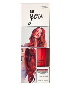 Be You S&S Semipermanent Hårfarge - Orange Dream