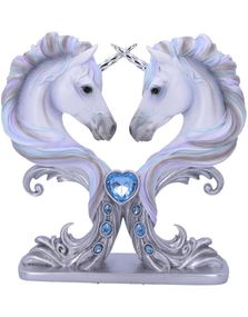 Pure Affection - Enhjørningfigur med Blå Stener 20 cm