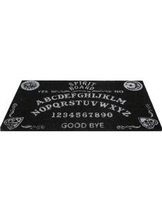 Svart Spirit Board / Ouija Brett DØRMATTE 75x45 cm