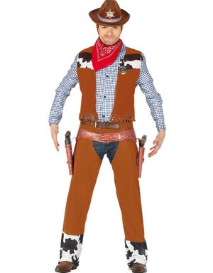 Cowboy Kostyme til Mann