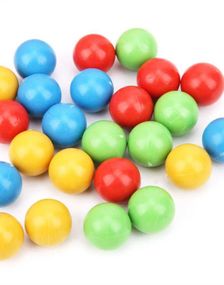 2 kg Stor Pose Fargerike Tyggegummikuler med Fruktsmak 19-21 mm